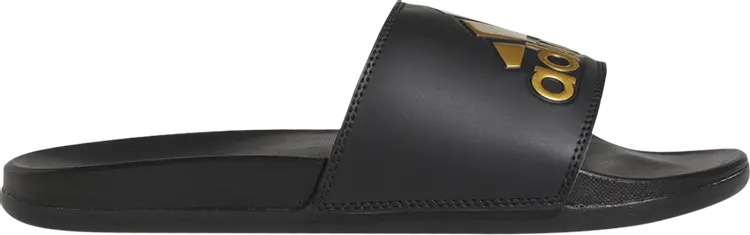 Сандалии Adidas Adilette Comfort Slide 'Black Gold Metallic', черный
Сандалии Adidas Adilette Comfort Slide 'Black Gold Metallic', черный