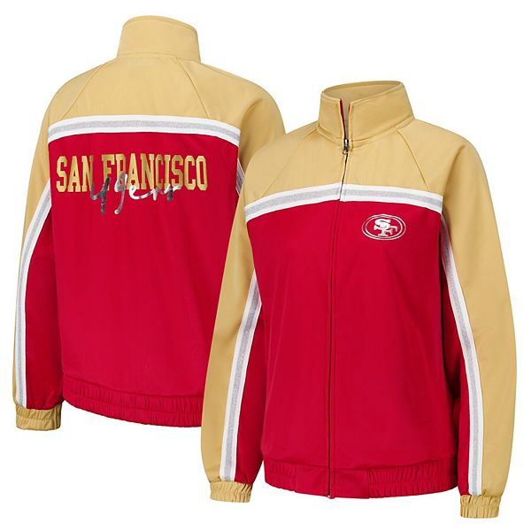 Женская куртка-толстовка с молнией San Francisco 49ers scarlet G-Iii 4Her By Carl Banks
Женская куртка-толстовка с молнией San Francisco 49ers scarlet G-Iii 4Her By Carl Banks