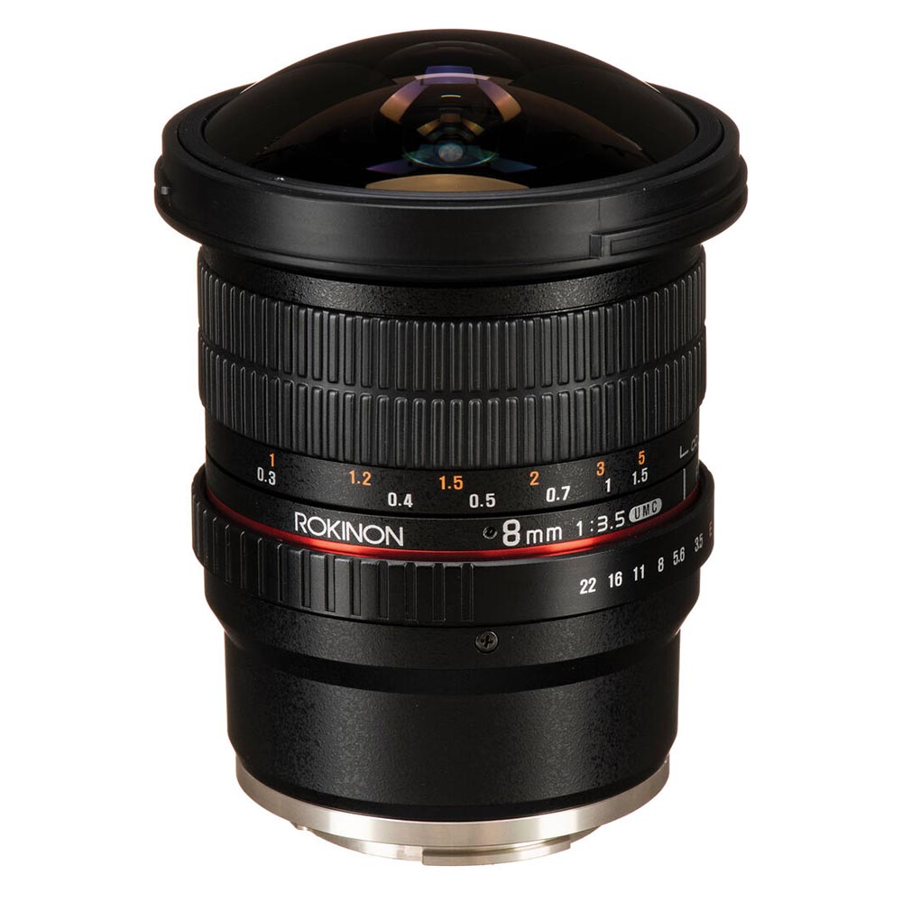 Объектив Rokinon 8mm f/3.5 UMC Fisheye CS II, Sony E Mount, черный
Объектив Rokinon 8mm f/3.5 UMC Fisheye CS II, Sony E Mount, черный