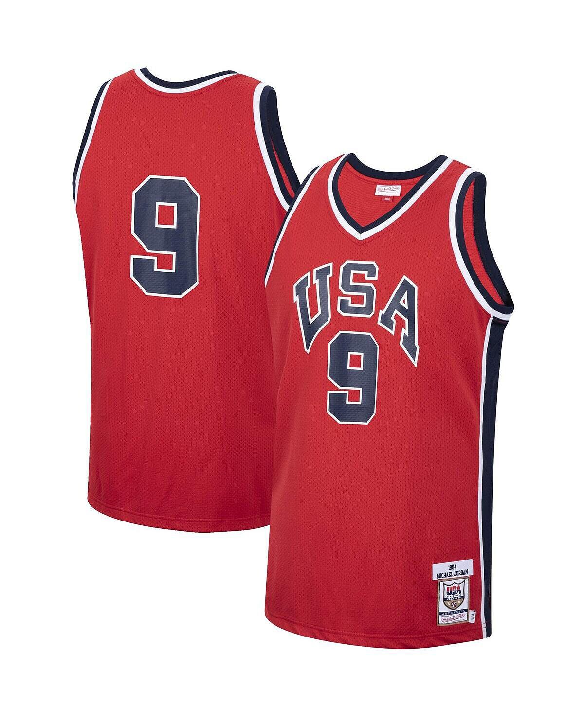 Мужская майка michael jordan red usa basketball authentic 1984 jersey Mitchell & Ness, красный
Мужская майка michael jordan red usa basketball authentic 1984 jersey Mitchell & Ness, красный