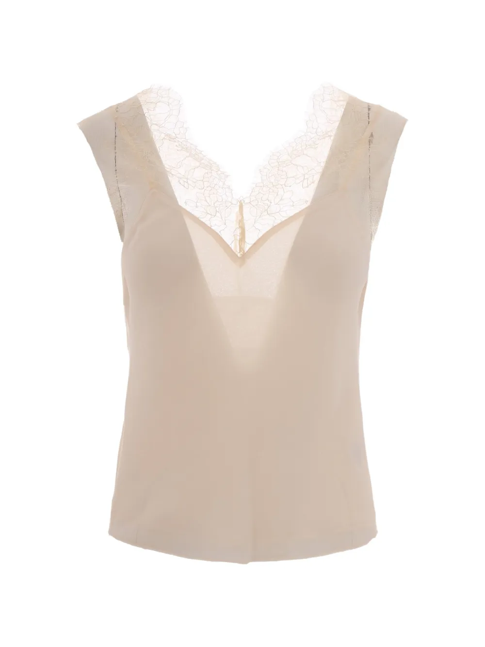 Блузка с кружевной отделкой Patrizia Pepe, бежевый
Блузка с кружевной отделкой Patrizia Pepe, бежевый