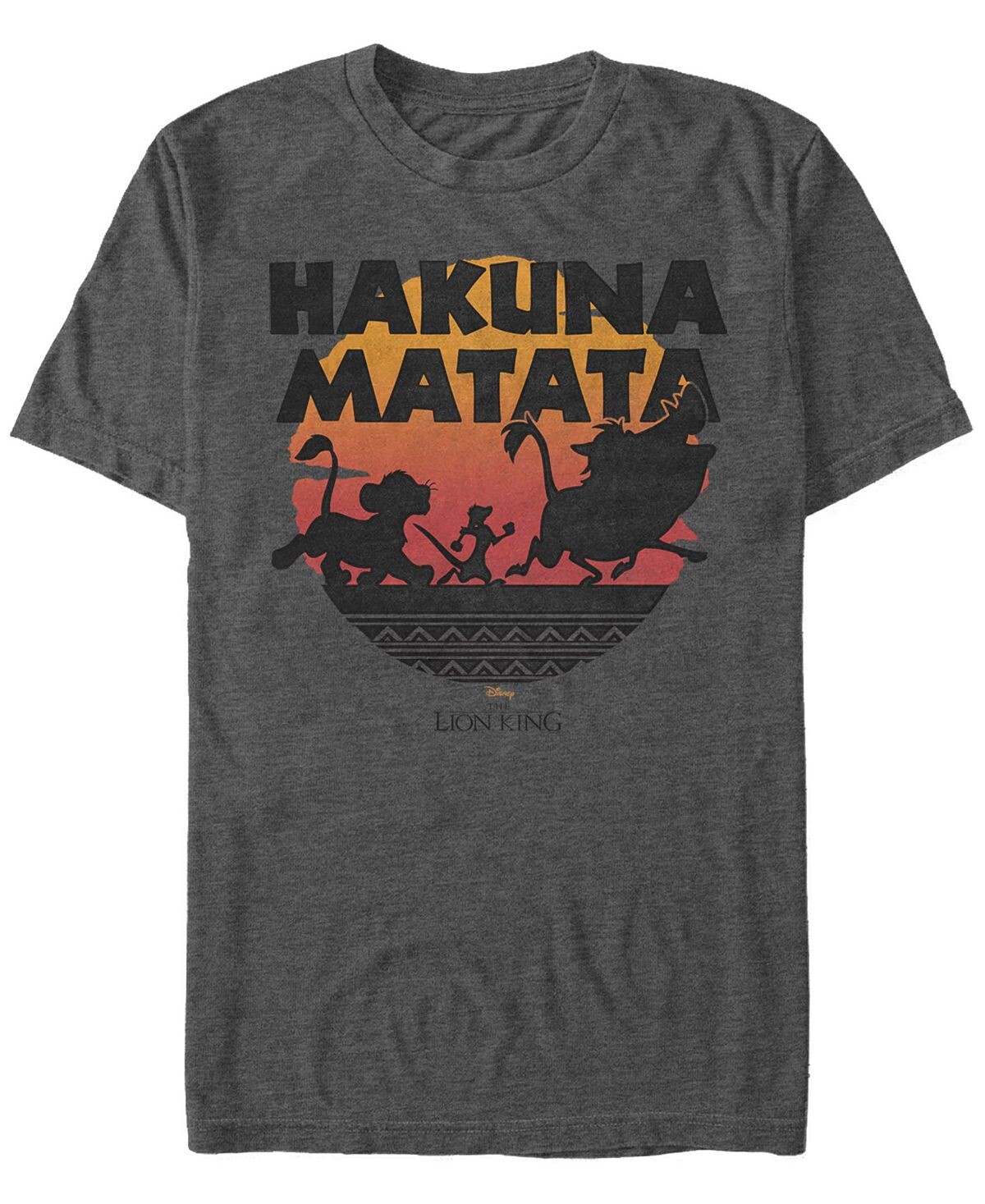 Мужская футболка с короткими рукавами disney the lion king hakuna matata sunset silhouette poster Fifth Sun, темно-серый
Мужская футболка с короткими рукавами disney the lion king hakuna matata sunset silhouette poster Fifth Sun, темно-серый