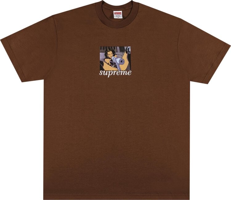 Футболка Supreme Aeon Flux Gun Tee 'Brown', коричневый
Футболка Supreme Aeon Flux Gun Tee 'Brown', коричневый
