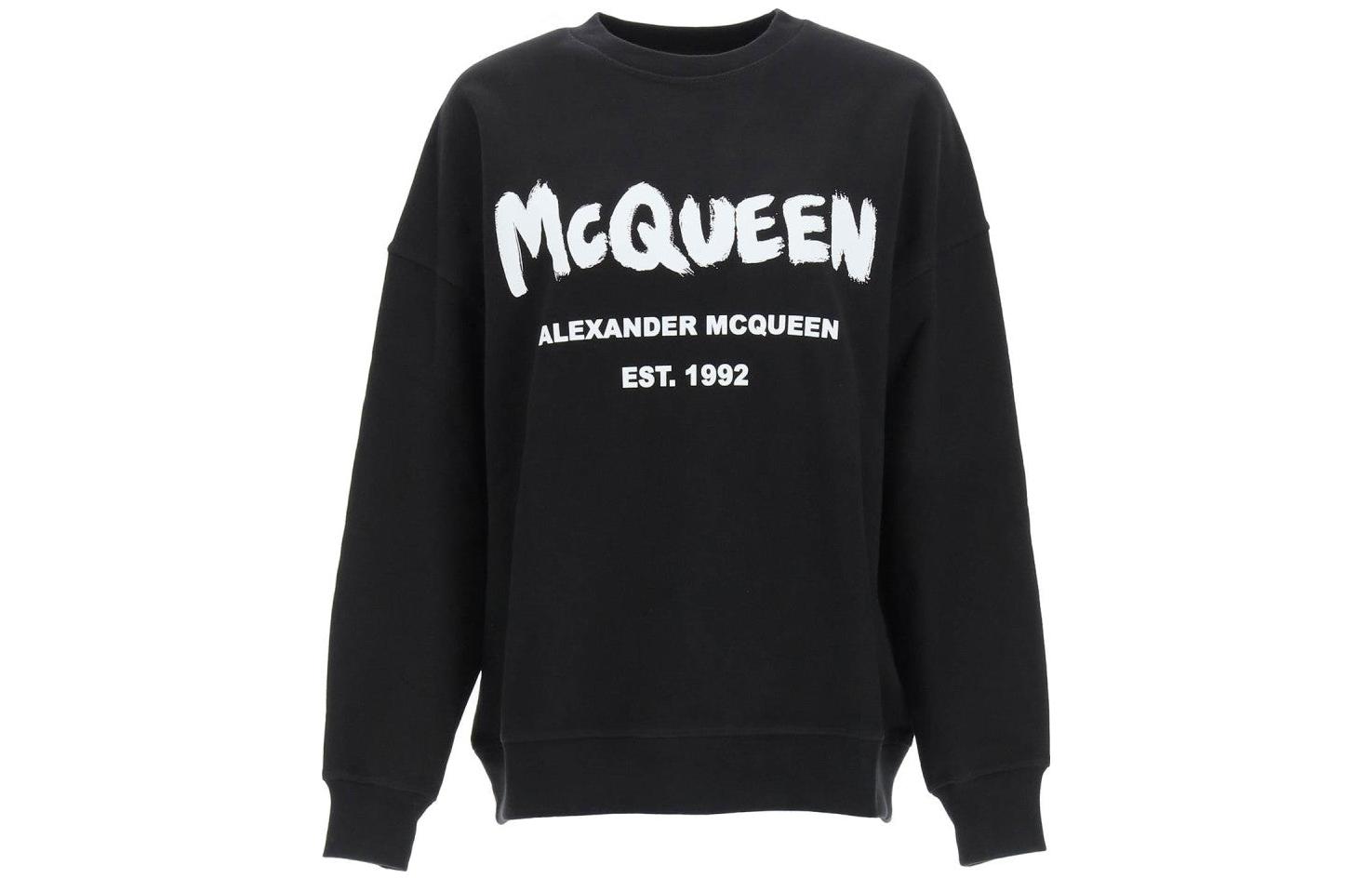 Свитшот женский черный Alexander McQueen
Свитшот женский черный Alexander McQueen
