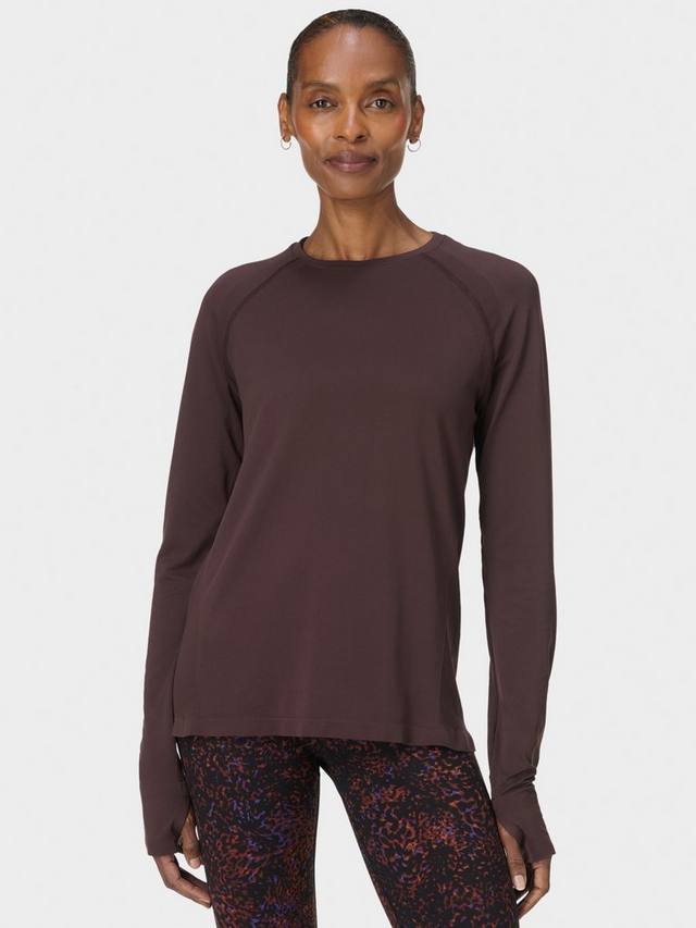 Легкая бесшовная топ с длинными рукавами Athlete Sweaty Betty, Sable Brown
Легкая бесшовная топ с длинными рукавами Athlete Sweaty Betty, Sable Brown