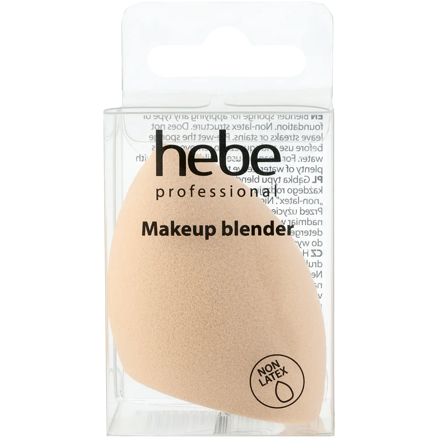 Hebe Professional Спонж для макияжа 3D, 1 шт.
Hebe Professional Спонж для макияжа 3D, 1 шт.