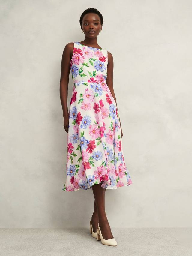 Платье в цветочек от карли Hobbs, слоновая кость/разноцветный
Платье в цветочек от карли Hobbs, слоновая кость/разноцветный