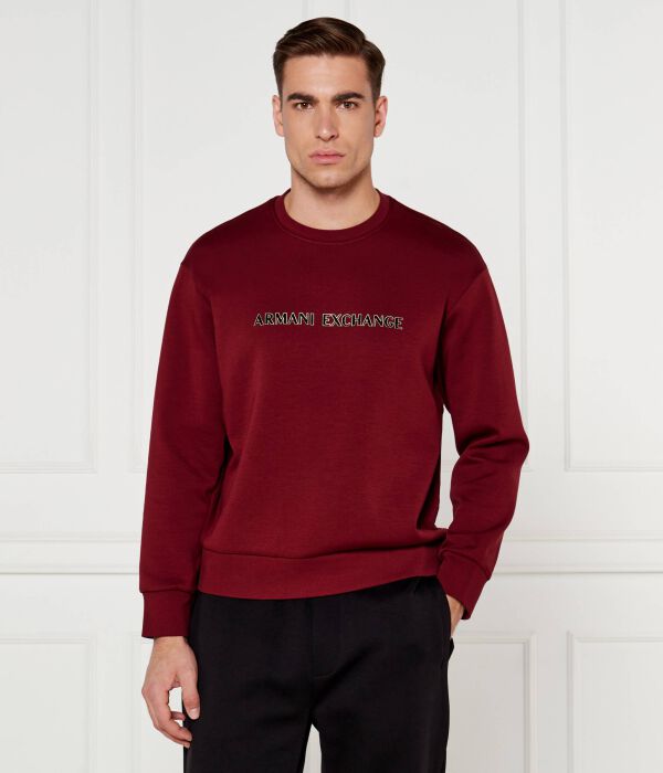 Толстовка мужская Armani Exchange с логотипом, бургундия
Толстовка мужская Armani Exchange с логотипом, бургундия