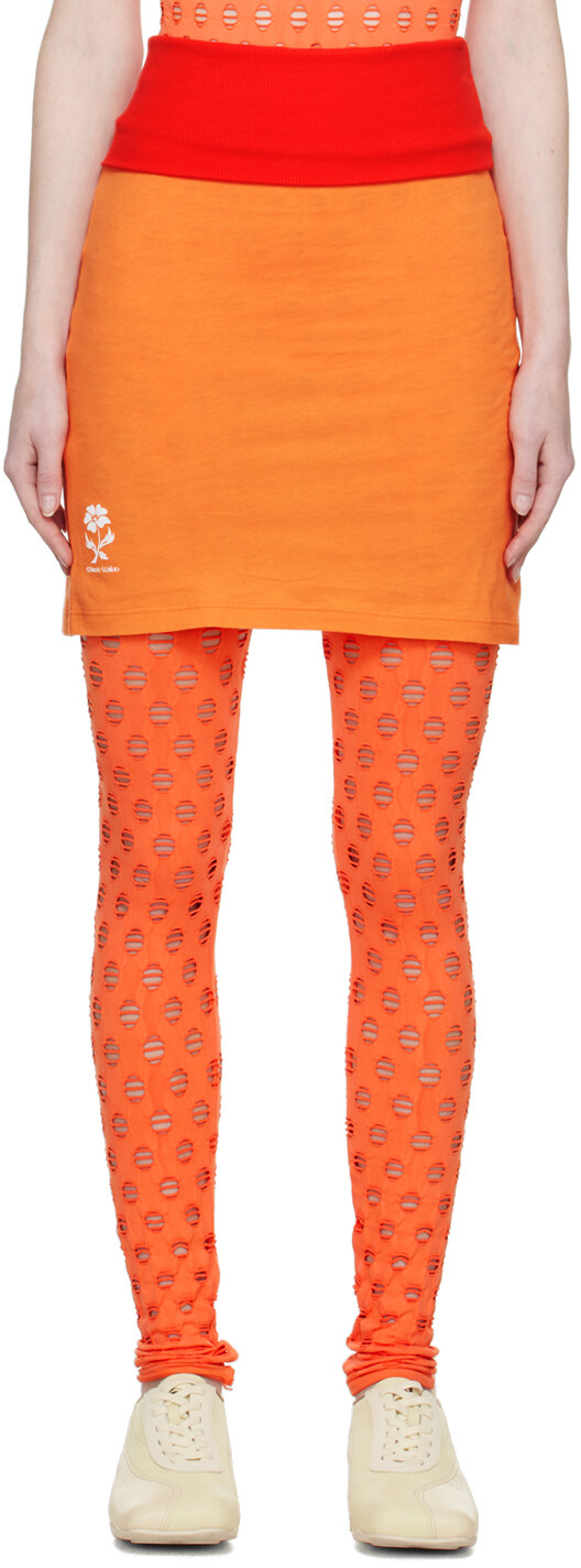 Оранжево-красная мини-юбка Pop Maisie Wilen
Оранжево-красная мини-юбка Pop Maisie Wilen