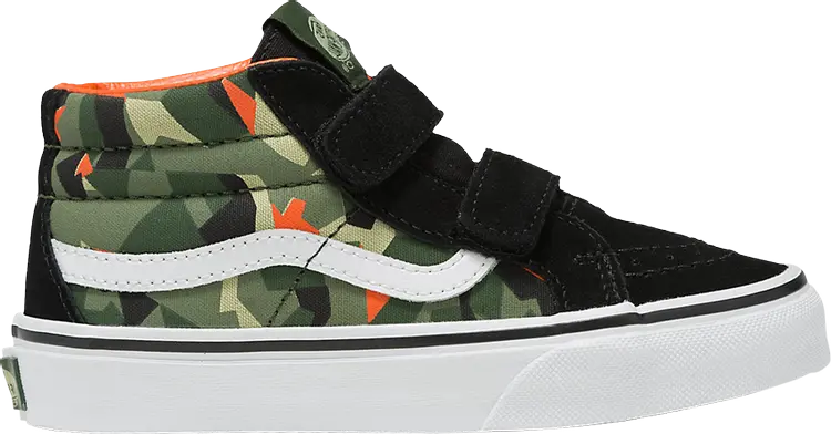 Кроссовки Sk8-Mid Reissue V Kids 'Geo Camo Black', черный
Кроссовки Sk8-Mid Reissue V Kids 'Geo Camo Black', черный