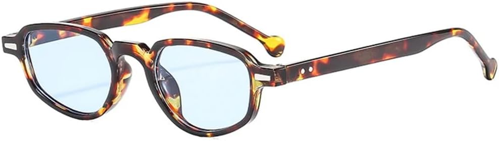 Солнцезащитные очки UV400 с защитой от УФ-излучения, маленькая оправа «кошачий глаз», прозрачные линзы цвета «океан», заклепки, для женщин и мужчин, для бега и занятий спортом на открытом воздухе UYPTK, Leopard Blue
Солнцезащитные очки UV400 с защитой от УФ-излучения, маленькая оправа «кошачий глаз», прозрачные линзы цвета «океан», заклепки, для женщин и мужчин, для бега и занятий спортом на открытом воздухе UYPTK, Leopard Blue