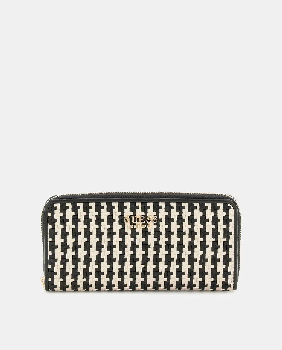 Большая сумка-кошелек с молнией и ручкой Guess, черный
Большая сумка-кошелек с молнией и ручкой Guess, черный