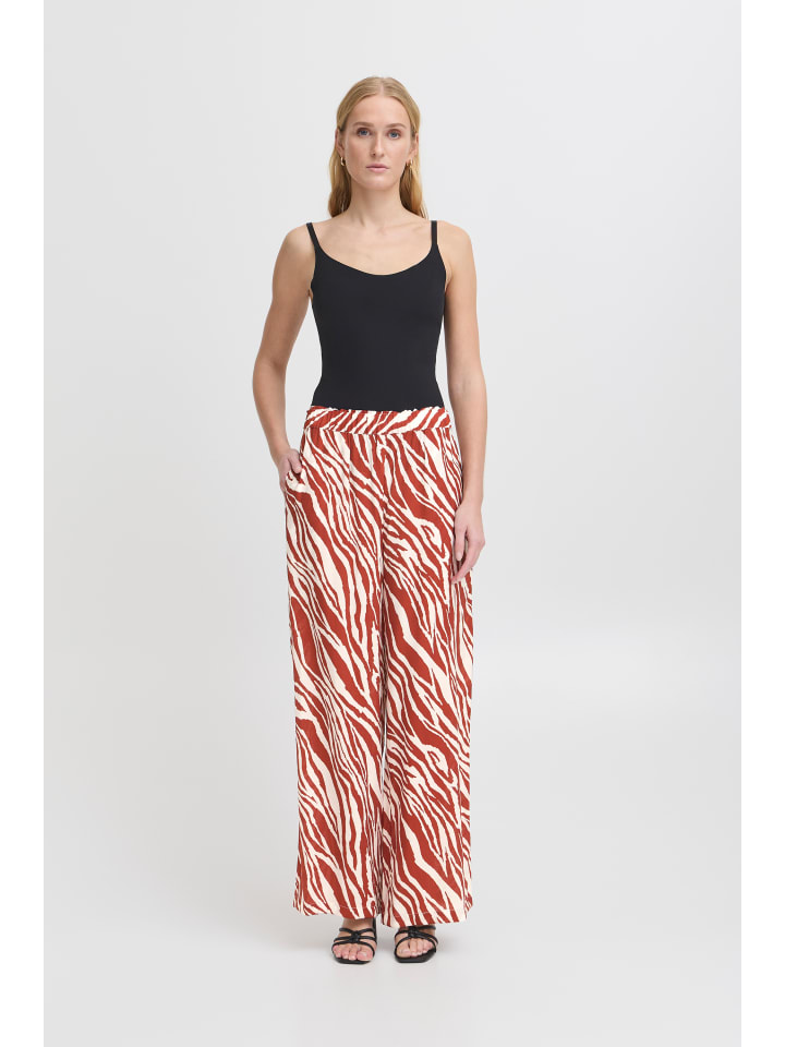 ICHI Повседневные брюки IHYARDEEN свободного кроя, цвет Firebrick Animal
ICHI Повседневные брюки IHYARDEEN свободного кроя, цвет Firebrick Animal