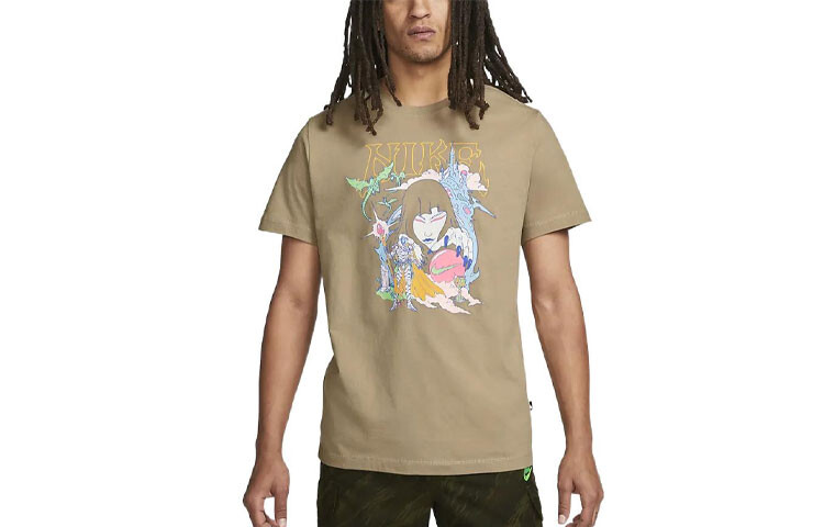 Футболка мужская хаки Nike, хаки
Футболка мужская хаки Nike, хаки