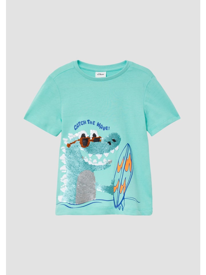 Футболка s.Oliver, бирюзовый
Футболка s.Oliver, бирюзовый
