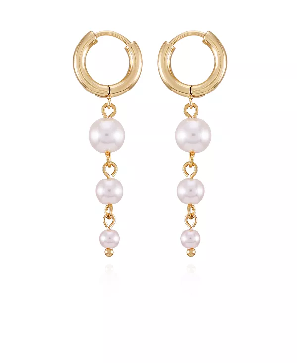 Серьги-Подвески с имитацией жемчуга золотистого оттенка T Tahari, gold
Серьги-Подвески с имитацией жемчуга золотистого оттенка T Tahari, gold