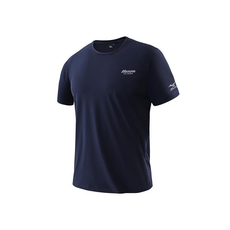 Футболка унисекс Mizuno, синий
Футболка унисекс Mizuno, синий