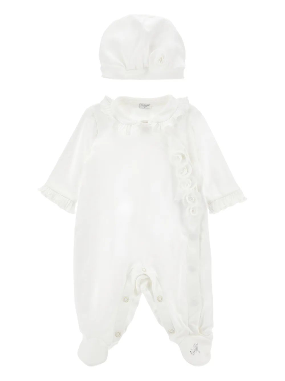 Комплект для новорожденного с оборками Monnalisa, белый
Комплект для новорожденного с оборками Monnalisa, белый