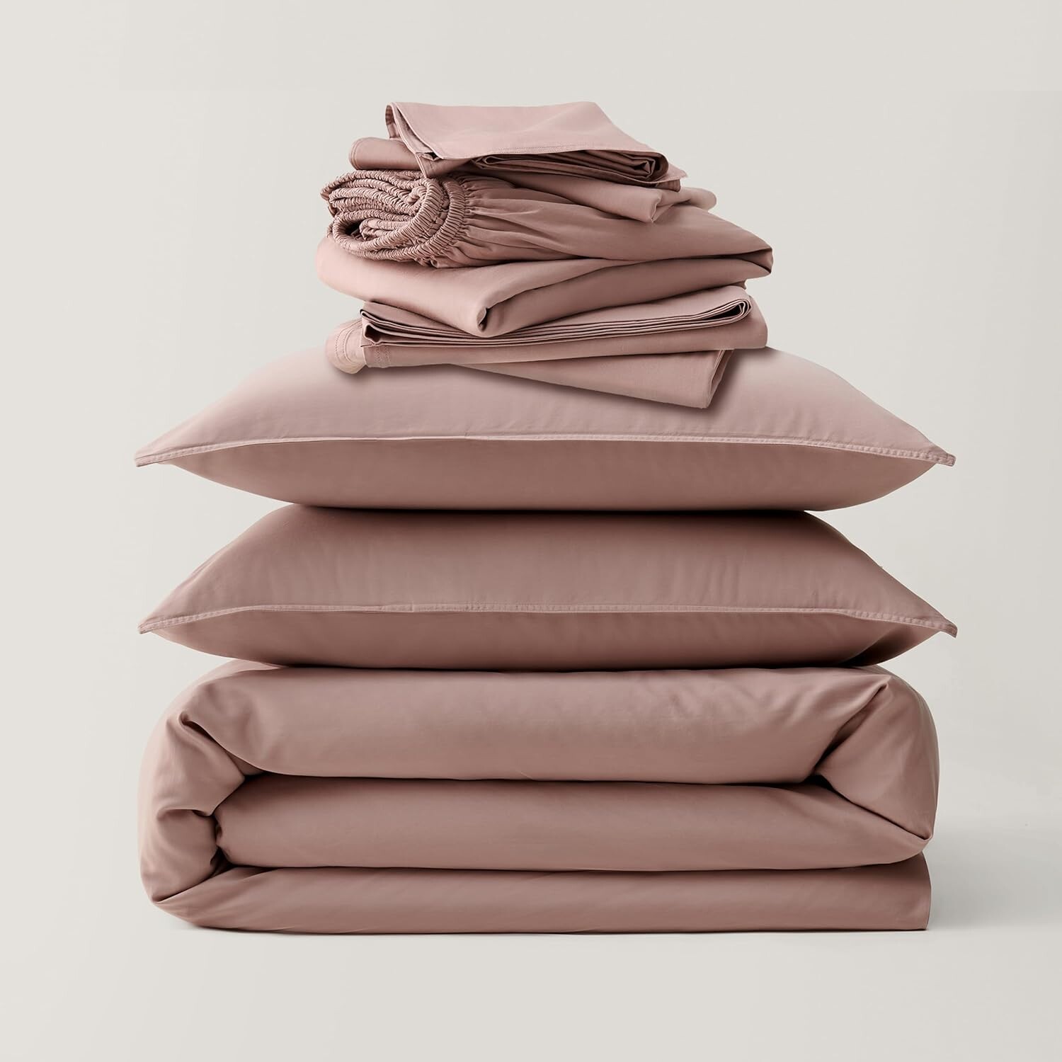 Комплект пододеяльников и простыней с двойным стежком Bedsure из хлопка Tencel, мягкий роскошный комплект постельного белья, идеально подходит для подарка на новоселье, пыльно-лиловый, королевский Double Stitch by Bedsure, Dusty Mauve
Комплект пододеяльников и простыней с двойным стежком Bedsure из хлопка Tencel, мягкий роскошный комплект постельного белья, идеально подходит для подарка на новоселье, пыльно-лиловый, королевский Double Stitch by Bedsure, Dusty Mauve
