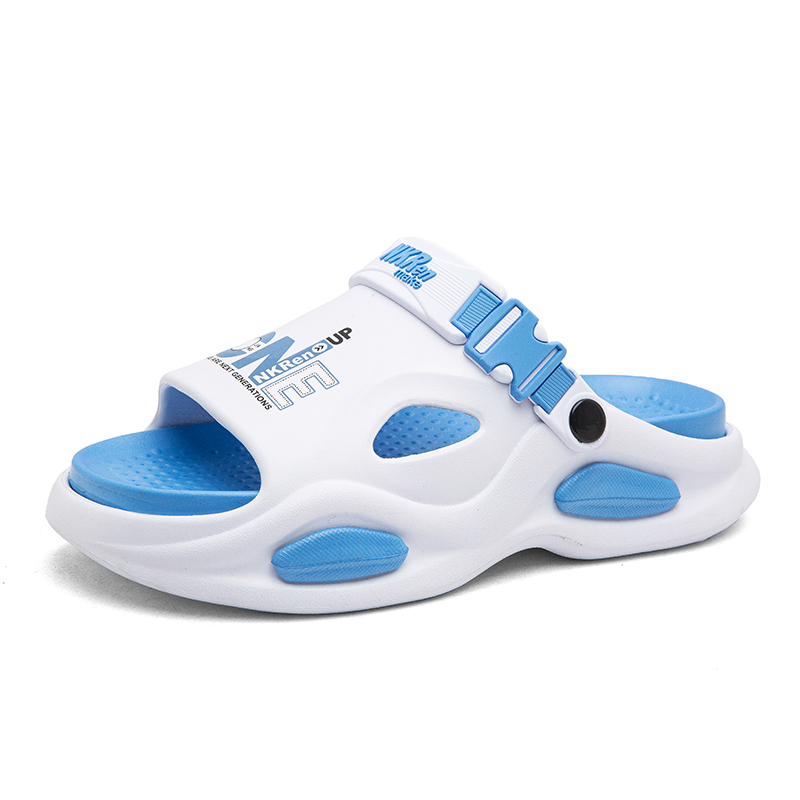 KLAOSD Скользоустойчивые износостойкие слайдеры мужские бело-голубые, цвет White Blue
KLAOSD Скользоустойчивые износостойкие слайдеры мужские бело-голубые, цвет White Blue
