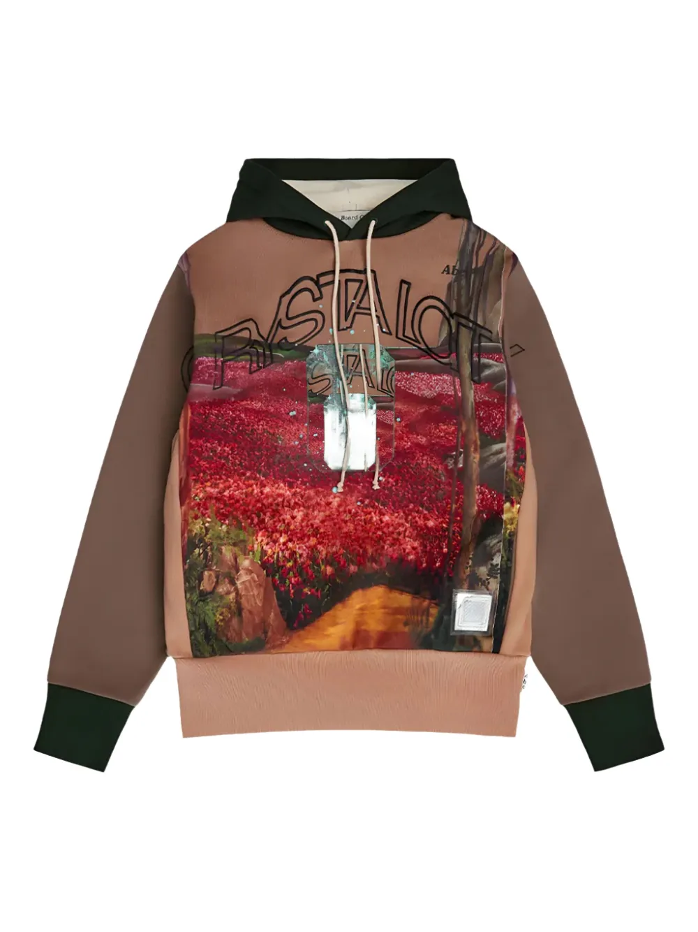 Худи с графичным принтом Advisory Board Crystals, коричневый
Худи с графичным принтом Advisory Board Crystals, коричневый