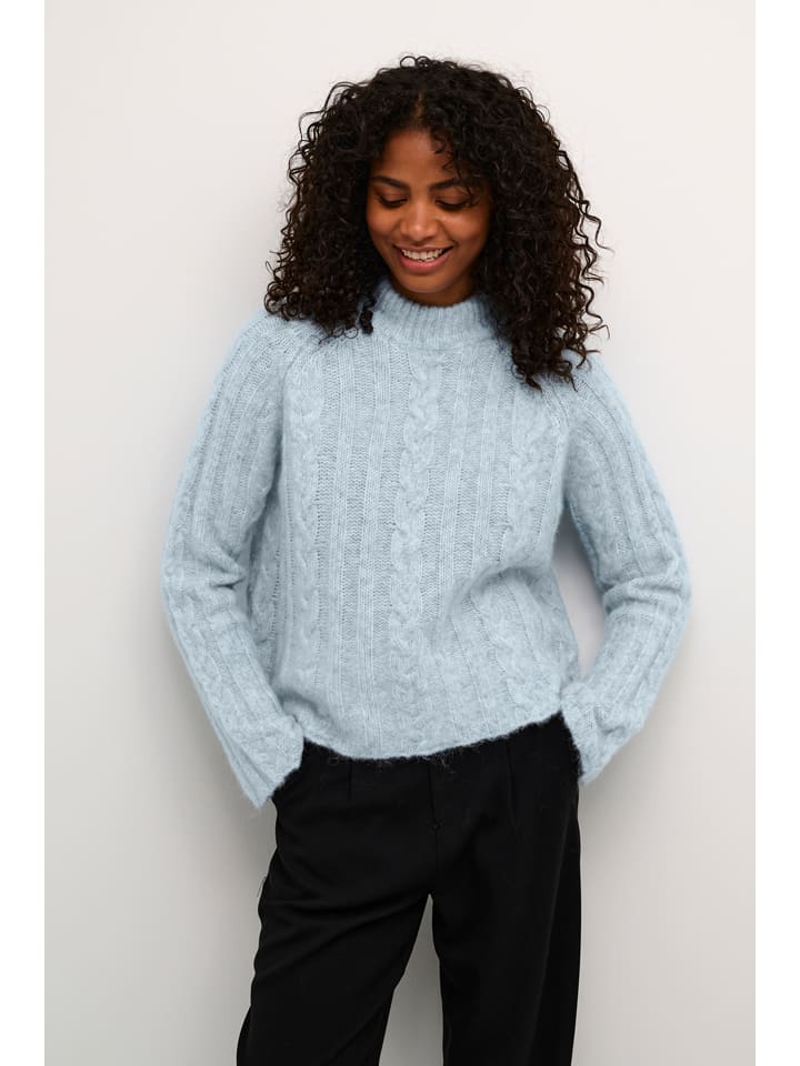 Пуловер Kaffe, светло-синий
Пуловер Kaffe, светло-синий