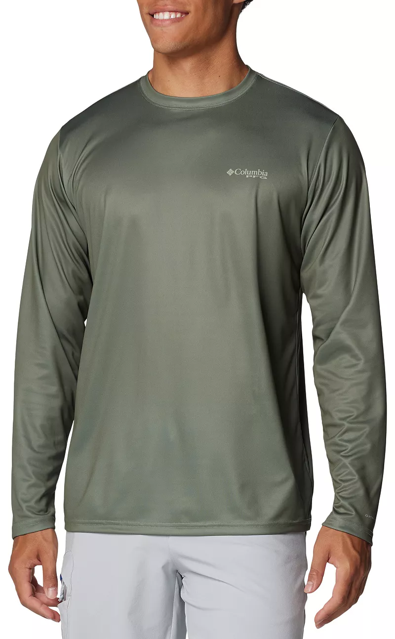 Мужская рубашка с длинным рукавом Columbia PFG Terminal Tackle Line Time, цвет Nocturnal/Pow Hex
Мужская рубашка с длинным рукавом Columbia PFG Terminal Tackle Line Time, цвет Nocturnal/Pow Hex