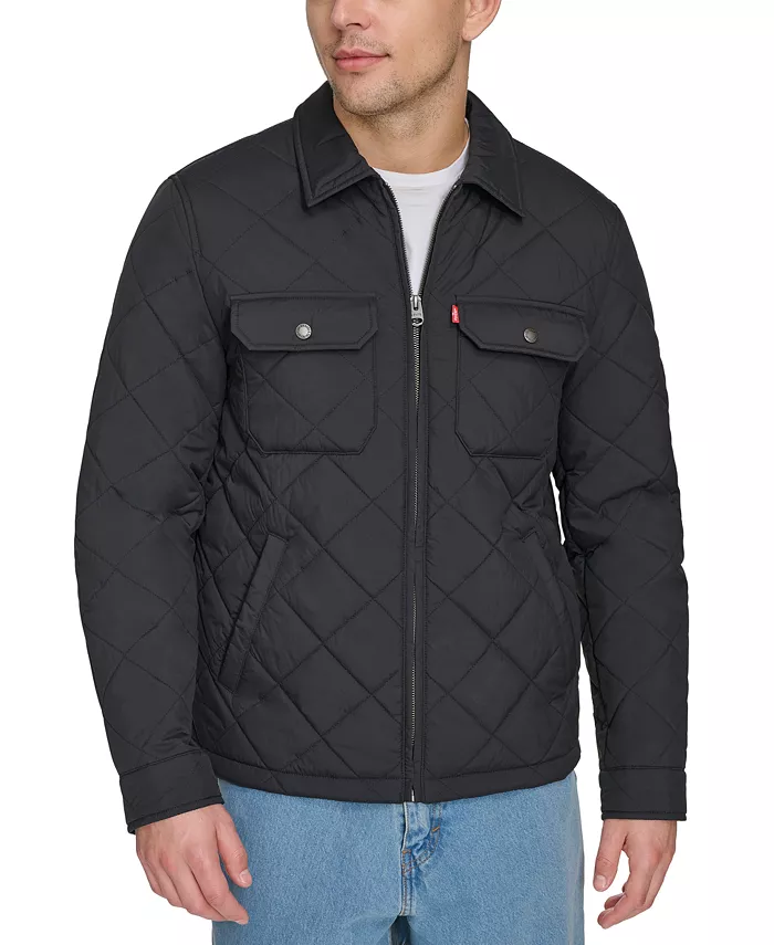 Мужская стеганая куртка Depot Levi's, черный
Мужская стеганая куртка Depot Levi's, черный