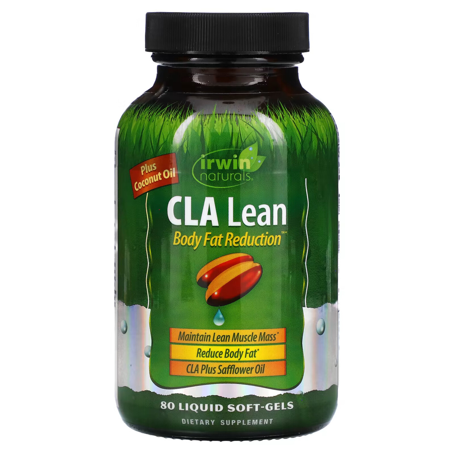 Irwin Naturals, C.L.A. Lean, Body Fat Reduction, 80 мягких желатиновых капсул с жидкостью
Irwin Naturals, C.L.A. Lean, Body Fat Reduction, 80 мягких желатиновых капсул с жидкостью