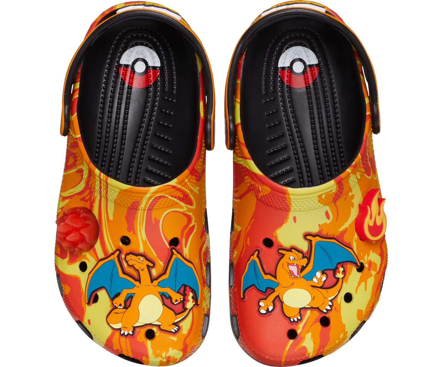 Сабо детские Crocs Classic Clog x Pokémon, Charizard, оранжевый
Сабо детские Crocs Classic Clog x Pokémon, Charizard, оранжевый
