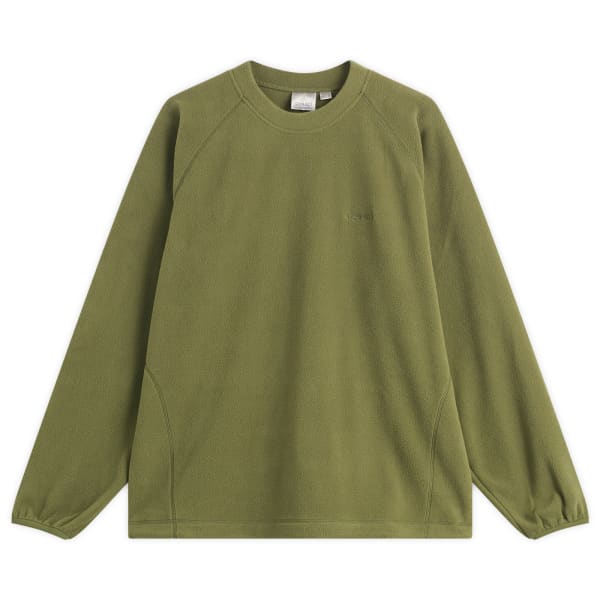 Термофлисовый свитер с круглым вырезом Gramicci, оливковый
Термофлисовый свитер с круглым вырезом Gramicci, оливковый