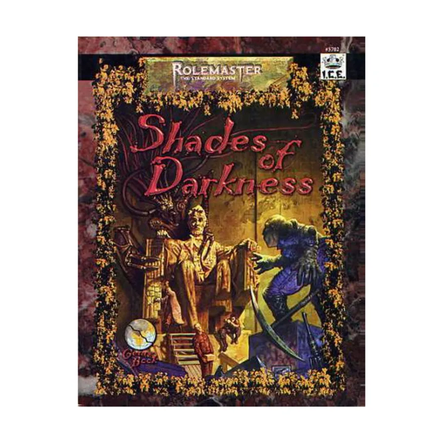 Shades of Darkness, Rolemaster Standard System (3rd Edition), мягкая обложка
Shades of Darkness, Rolemaster Standard System (3rd Edition), мягкая обложка
