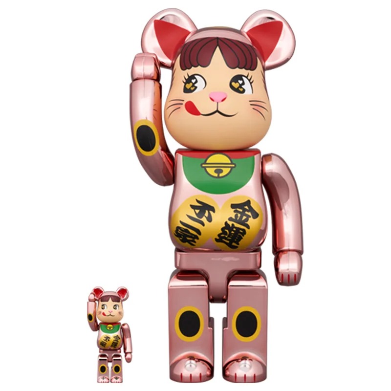 Виниловая фигурка Be@rbrick Lucky Cat Peko-chan Money Luck Peach Gold, 30 см + 7 см
Виниловая фигурка Be@rbrick Lucky Cat Peko-chan Money Luck Peach Gold, 30 см + 7 см