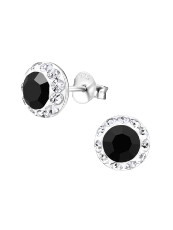 Alexander York Серьги-гвоздики GEO с кристаллами черного и белого цвета из серебра 925 пробы, комплект из 2 штук
Alexander York Серьги-гвоздики GEO с кристаллами черного и белого цвета из серебра 925 пробы, комплект из 2 штук