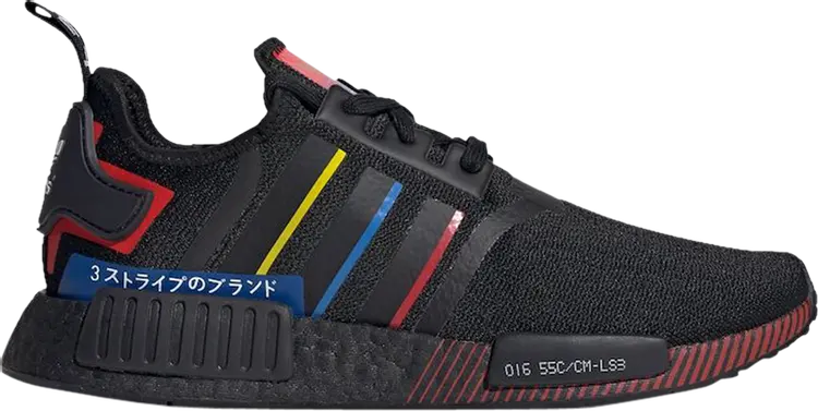 Кроссовки Adidas NMD_R1 'Olympic Pack - Black', черный
Кроссовки Adidas NMD_R1 'Olympic Pack - Black', черный