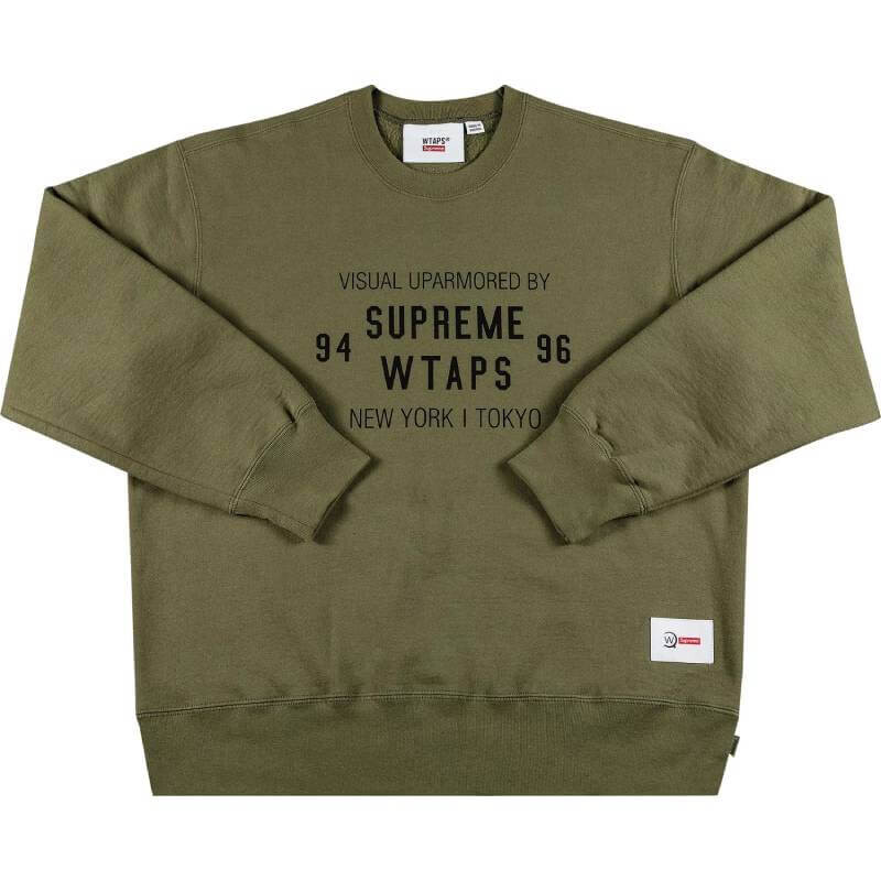 Свитшот Supreme x WTAPS Crewneck, оливковый, Зеленый, Свитшот Supreme x WTAPS Crewneck, оливковый
Свитшот Supreme x WTAPS Crewneck, оливковый, Зеленый, Свитшот Supreme x WTAPS Crewneck, оливковый