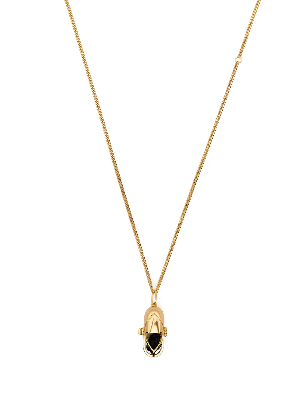 Колье Capsule Crystal из позолоченного серебра с турмалином Capsule Eleven, золотой
Колье Capsule Crystal из позолоченного серебра с турмалином Capsule Eleven, золотой