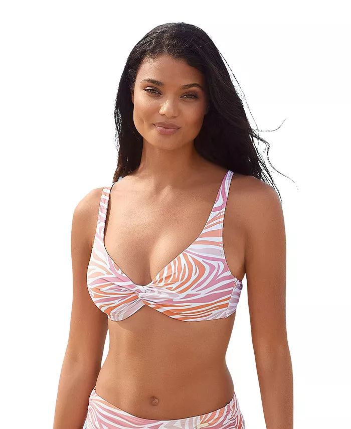 Размеры женского купальника-бикини на косточках с принтом зебры LASCANA, оранжевый
Размеры женского купальника-бикини на косточках с принтом зебры LASCANA, оранжевый