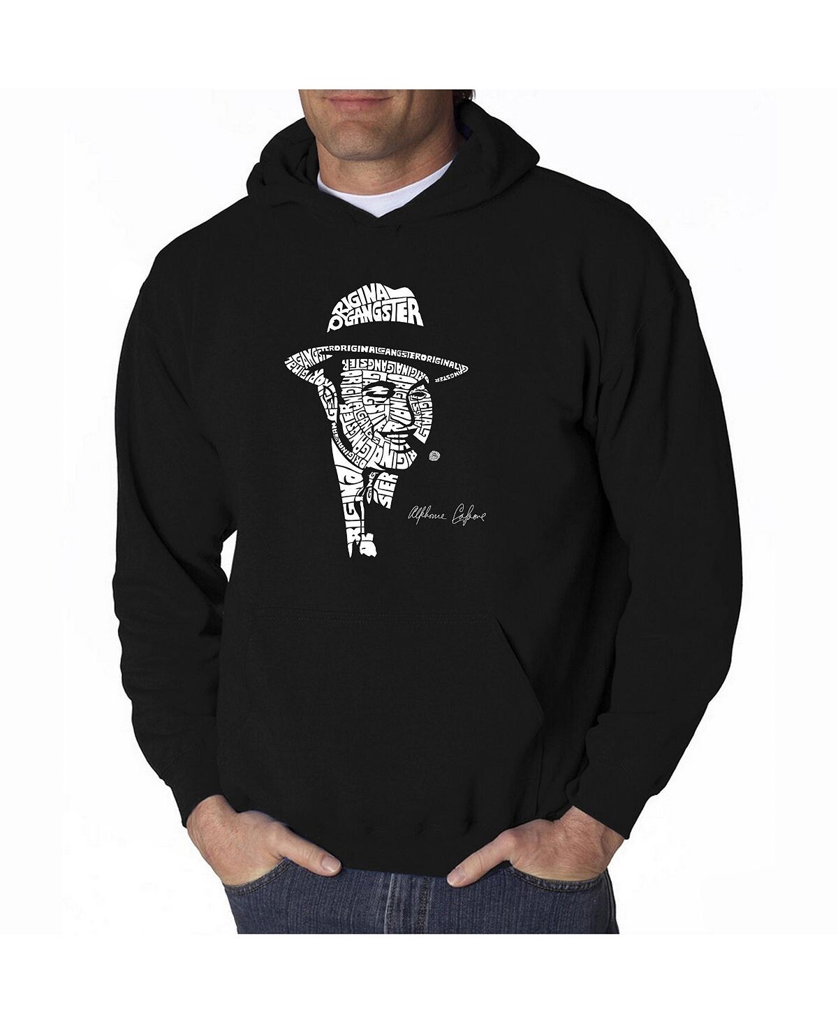 Мужская толстовка с капюшоном word art - al capone - original gangster LA Pop Art, черный
Мужская толстовка с капюшоном word art - al capone - original gangster LA Pop Art, черный