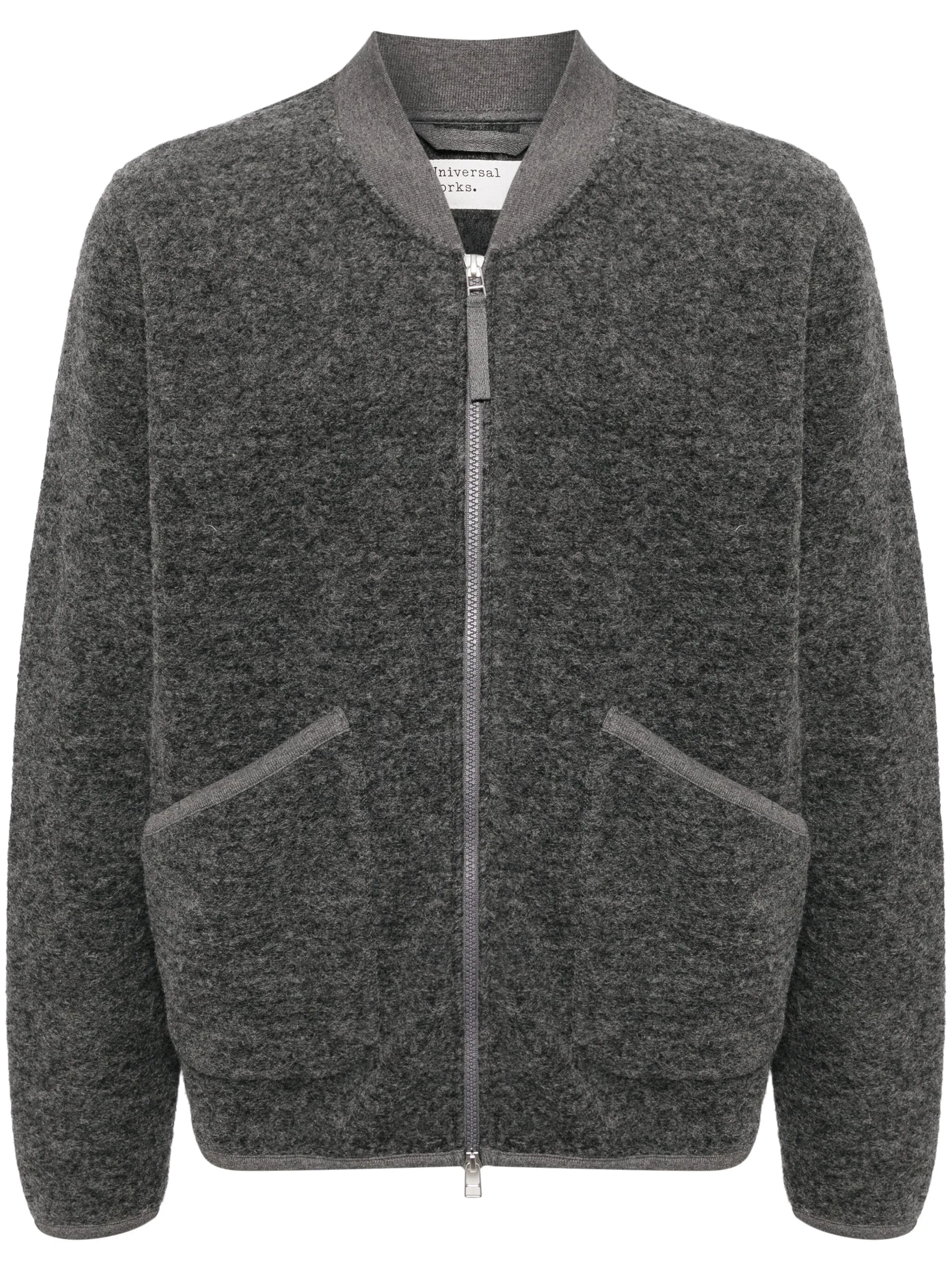 Бомбер на молнии Universal Works, серый
Бомбер на молнии Universal Works, серый