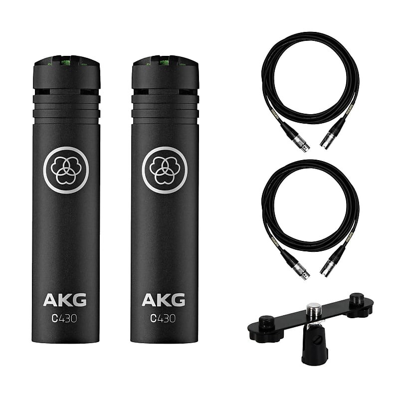 Микрофон AKG AKG C430 Microphone Stereo Pair w/ XLR Cables & Stereo Bar Bundle
Микрофон AKG AKG C430 Microphone Stereo Pair w/ XLR Cables & Stereo Bar Bundle