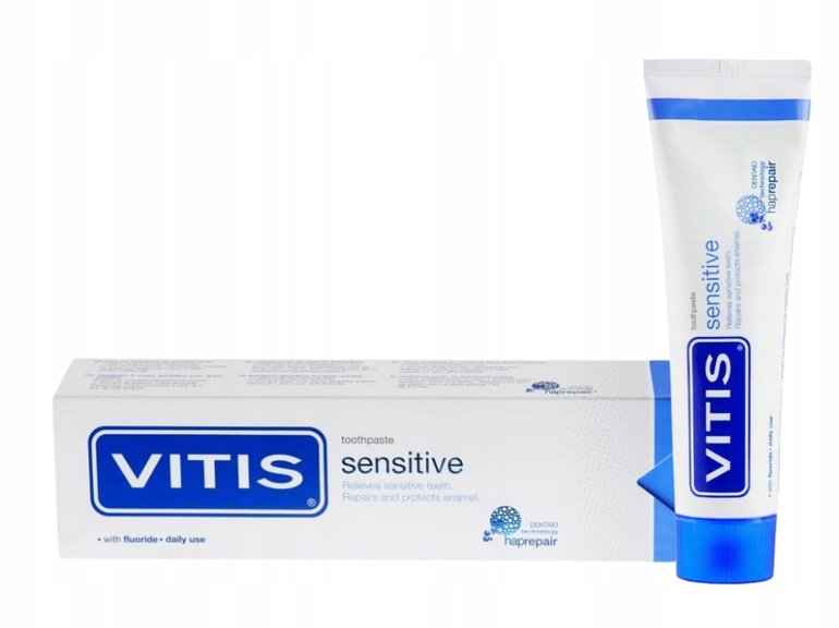 Зубная паста Vitis Sensitive 75 мл
Зубная паста Vitis Sensitive 75 мл