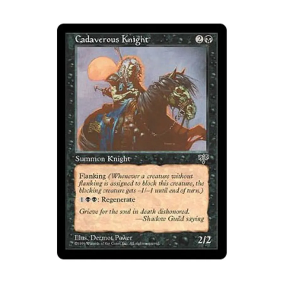 CCG Трупный рыцарь (клавиша C), MTG - Mirage
CCG Трупный рыцарь (клавиша C), MTG - Mirage