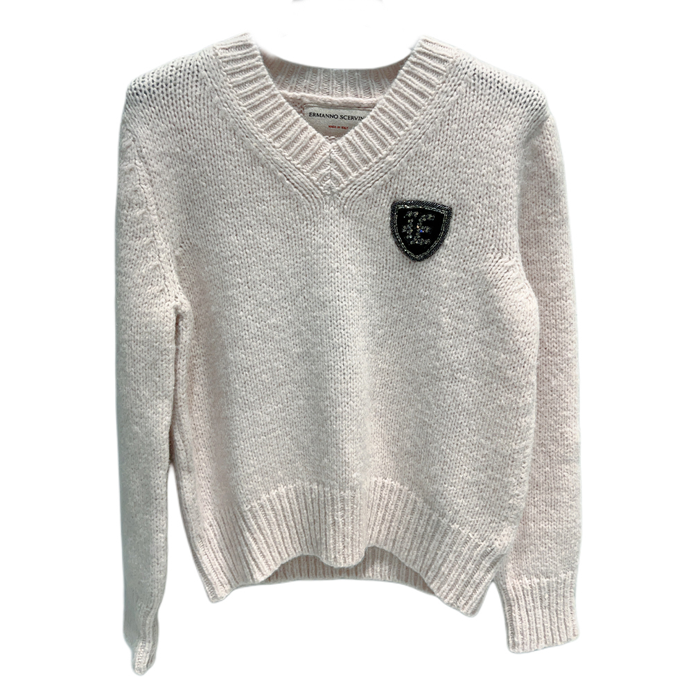ERMANNO SCERVINO Свитер женский бежевый
ERMANNO SCERVINO Свитер женский бежевый