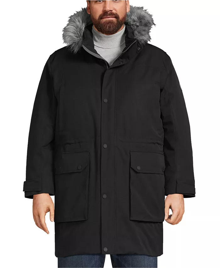 Мужская экспедиционная водонепроницаемая зимняя пуховая парка Lands' End
Мужская экспедиционная водонепроницаемая зимняя пуховая парка Lands' End