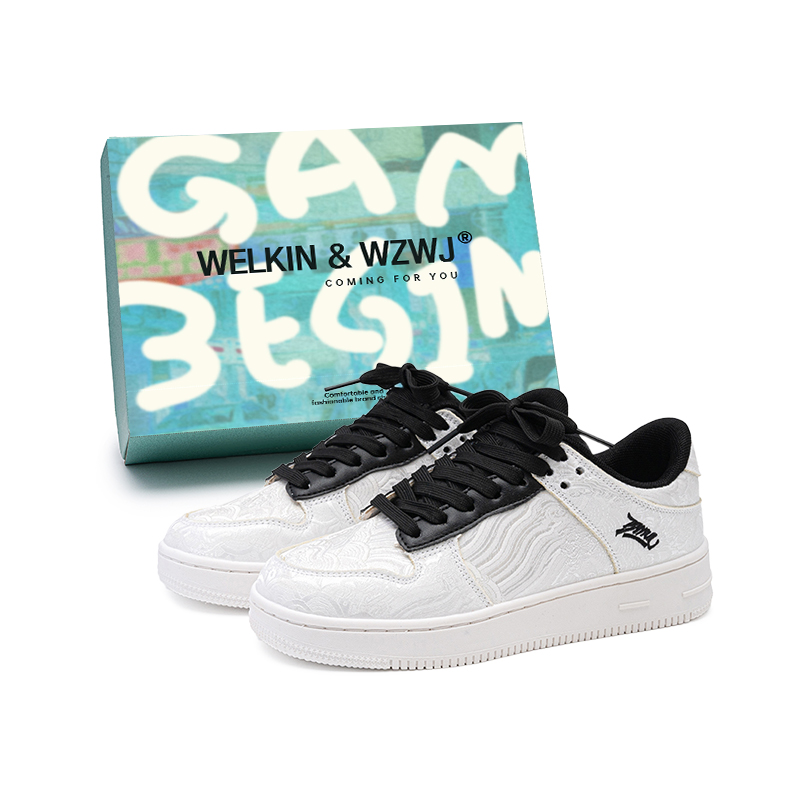 WELKIN&WZWJ Низкие скейтерские кроссовки унисекс белые, цвет White
WELKIN&WZWJ Низкие скейтерские кроссовки унисекс белые, цвет White