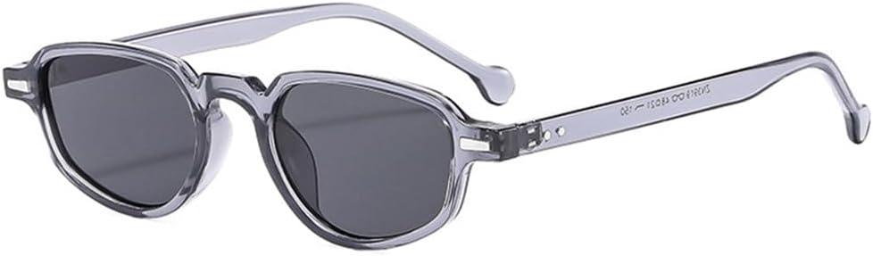 Солнцезащитные очки UV400 - маленькие, «кошачий глаз», прозрачные линзы, заклепки, для женщин и мужчин, для бега и занятий спортом на открытом воздухе UYPTK, Grey Grey
Солнцезащитные очки UV400 - маленькие, «кошачий глаз», прозрачные линзы, заклепки, для женщин и мужчин, для бега и занятий спортом на открытом воздухе UYPTK, Grey Grey