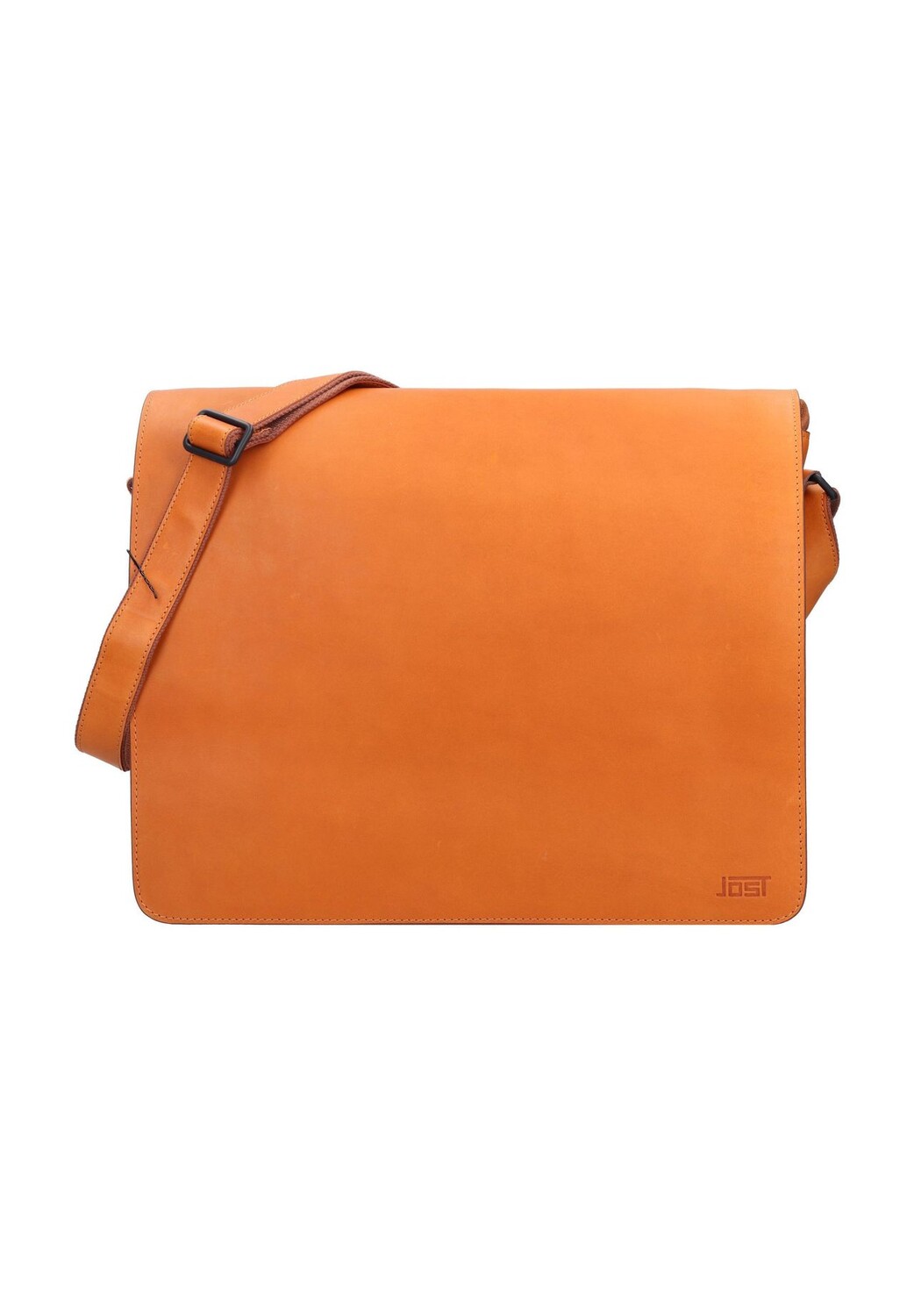 Сумка через плечо Futura L кожаная с отделением для ноутбука 35 см JOST, цвет Cognac 
Сумка через плечо Futura L кожаная с отделением для ноутбука 35 см JOST, цвет Cognac