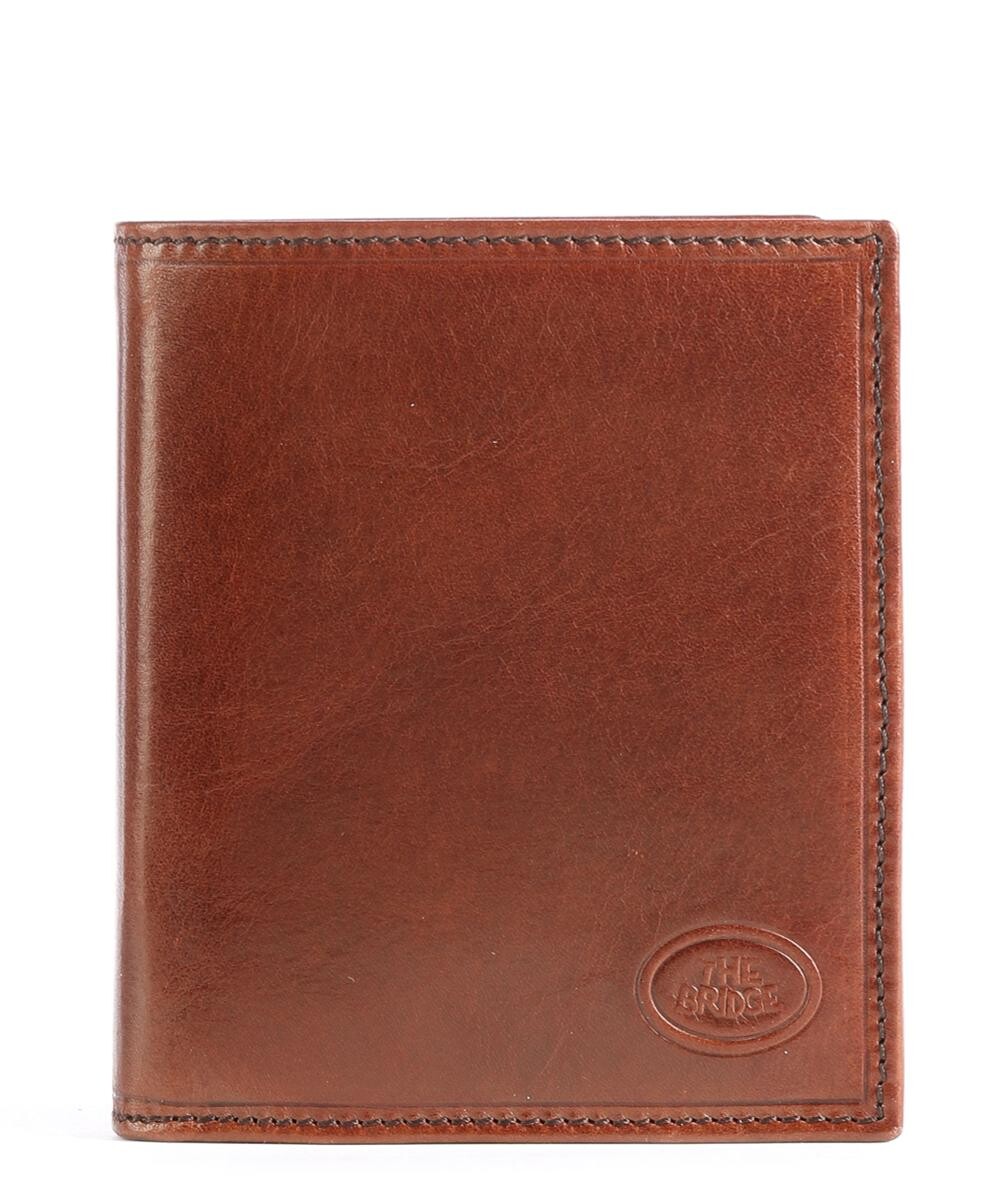 RFID-кошелек Story Uomo из мелкозернистой кожи The Bridge, коричневый
RFID-кошелек Story Uomo из мелкозернистой кожи The Bridge, коричневый