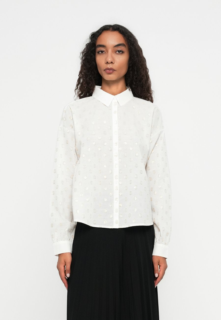 Блуза TOM TAILOR DENIM DOT, Off White/Off-White
Блуза TOM TAILOR DENIM DOT, Off White/Off-White